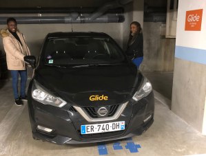 Glide, le service d'autopartage de véhicules